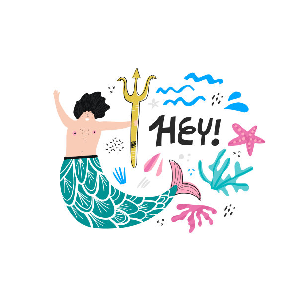 Marman手绘矢量字符图片下载