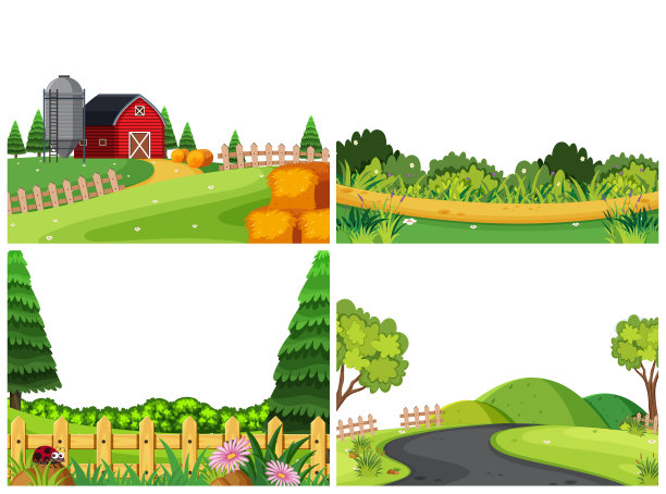 自然景观组合图片下载