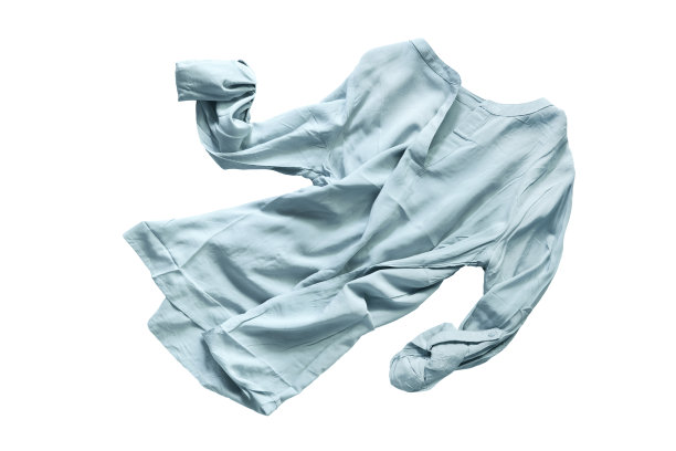 皱巴巴的衬衫孤立图片下载