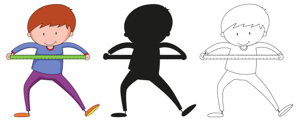 一套有标尺性格的男孩图片下载