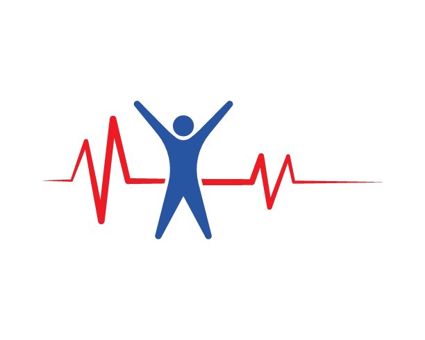 心跳线矢量图片下载