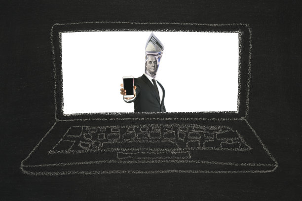 黑色板画图片下载