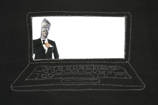 黑色板电脑图片下载