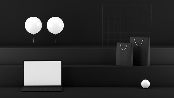 3D楼梯，讲台，产品展台，黑色星期五概念图片下载