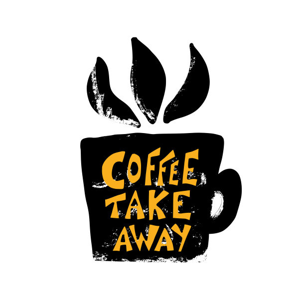 有报价的咖啡杯。矢量插图。图片下载