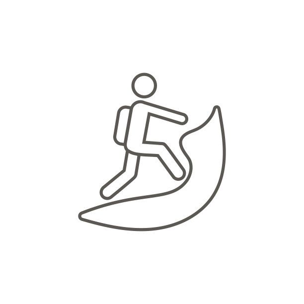 山，人矢量图标。简单的元素插图从地图和导航概念。山，人矢量图标。房地产概念矢量插图。图片下载