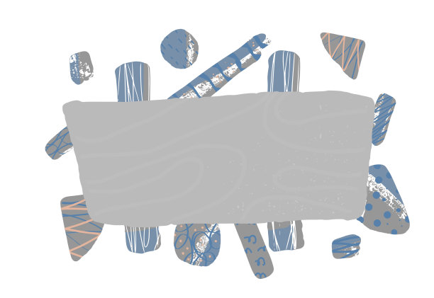 用于文字装饰的招牌。向量旗帜。图片下载