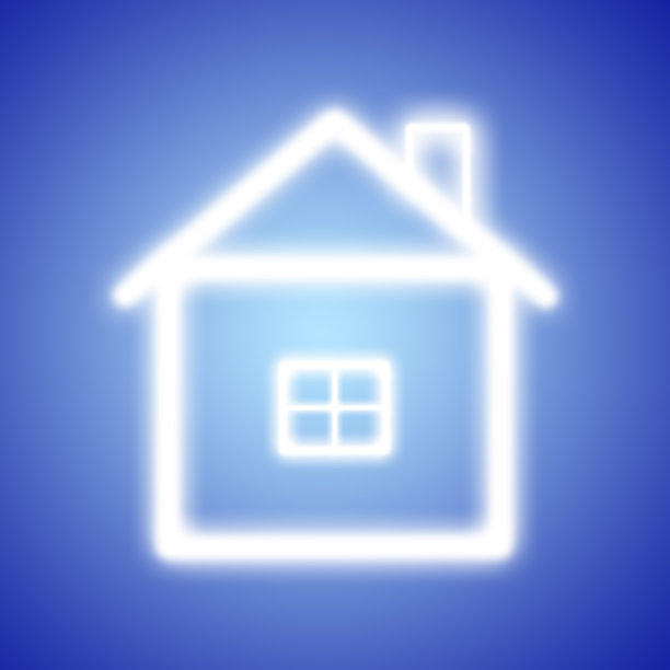 白宫平面图标插图图片下载