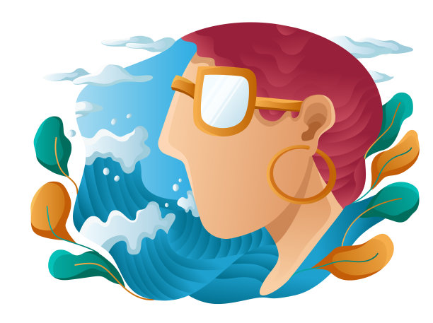 插图，网站，网页，模板，矢量，页面，平面，着陆，横幅，概念，背景图片下载