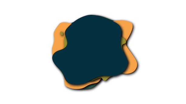 液体隔离形状的彩色液体卡通风格，3d渲染电脑生成的背景为创意图片下载