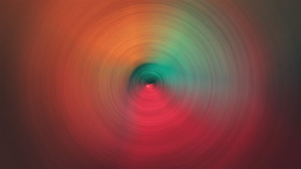 现代径向抽象混合颜色，3d渲染背景，现代电脑生成创意图片下载