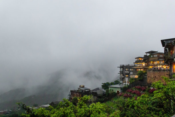 九分老街景色图片下载