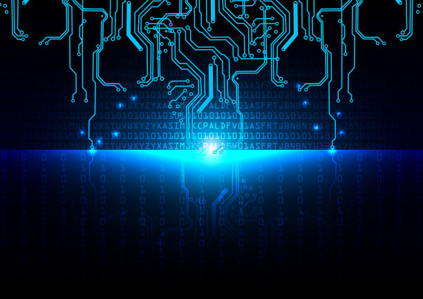 抽象向量未来电路板。电子主板。矢量插图设计图片下载