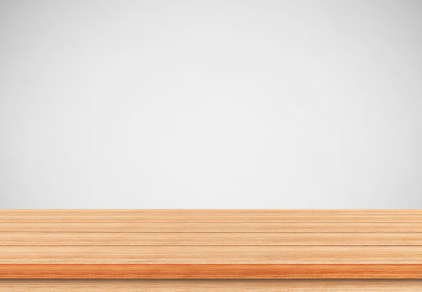 空的棕色木头桌面上的灰色背景。模板模拟的显示产品图片下载