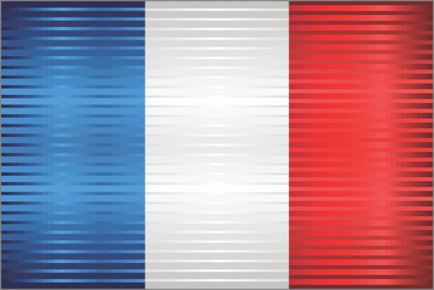 闪亮的法国垃圾摇滚旗图片下载