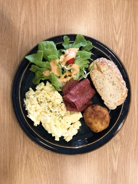 健康的西式早餐图片下载