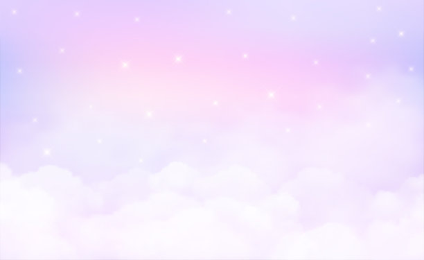 星星在天空背景和柔和的颜色。每股收益10图片下载