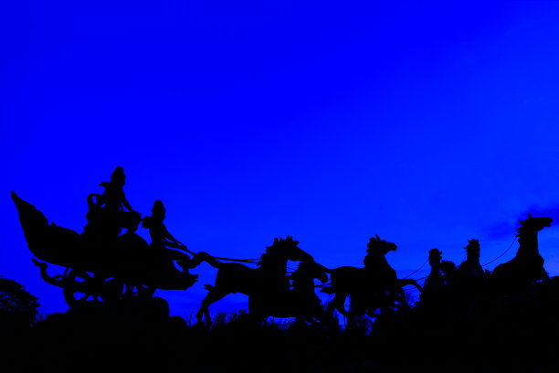 马的轮廓作为背景图片下载