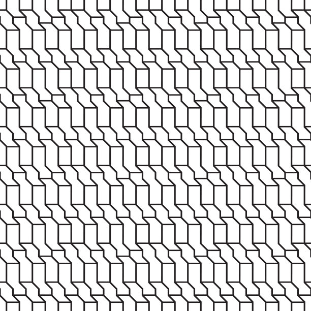 抽象的无缝几何图案。图片下载