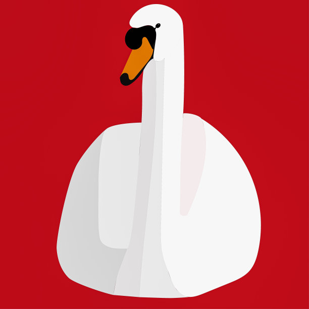 在网站上用作或用作哑巴的天鹅的图解图片下载