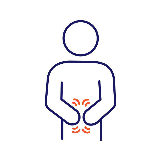 消化不良的图标图片下载