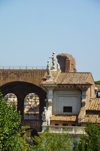 罗马的圣弗朗西斯卡罗马大教堂图片下载