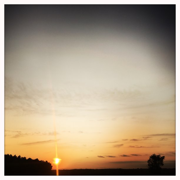 夏天的日落图片下载