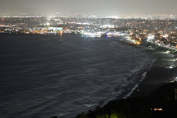 西洛杉矶夜观图片下载