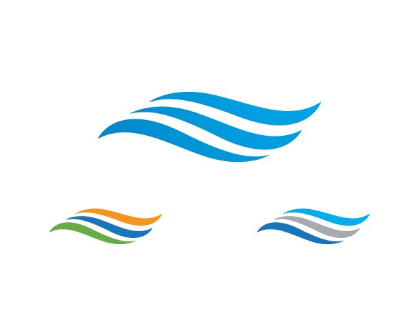 白色背景下彩色图案的特写镜头图片下载