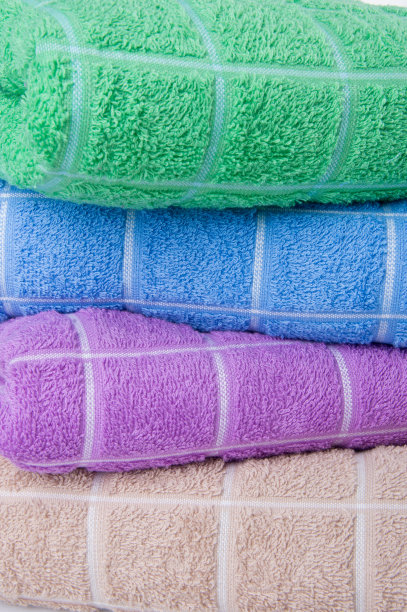 毛巾在一个新的背景图片下载