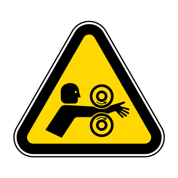 手臂纠缠辊右符号符号孤立在白色背景，矢量插图EPS.10图片下载