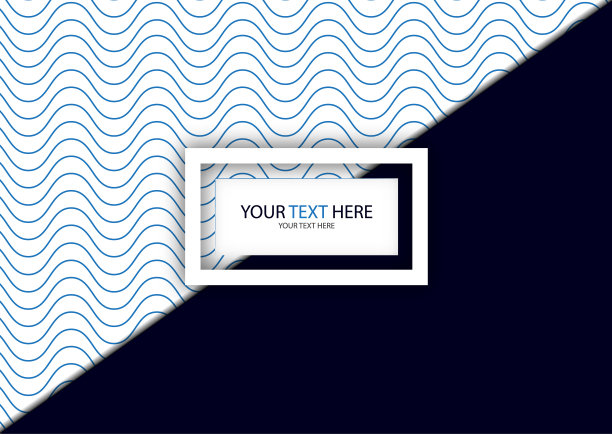 抽象几何背景时尚印花三角形，动态波浪。最小的风格。图片下载