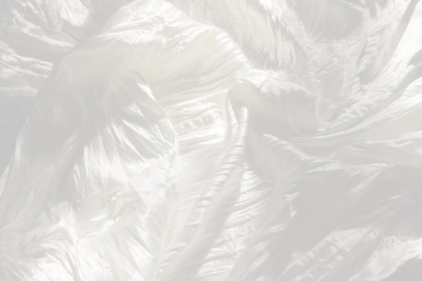 非常温柔精致美丽，淡雅的白色模糊背景-自然哑光和有光泽的丝绸在布料，褶皱，皱纹的婚礼贺卡，精致庄重的背景图片下载