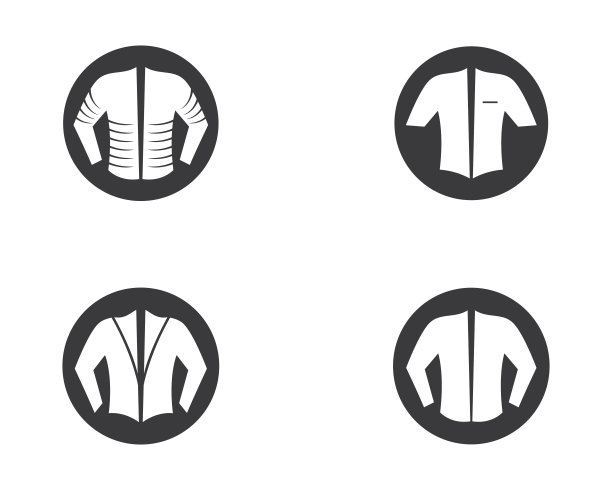 服装品牌logo模板矢量图图片下载