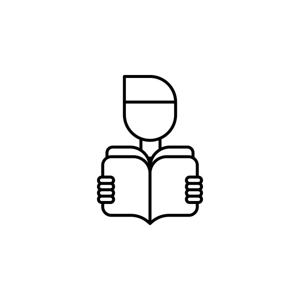 阅读大纲图标。元素的生活方式插图图标。优质的平面设计。用于网站、网页设计、手机应用、UI、UX的标志和符号收集图标图片下载