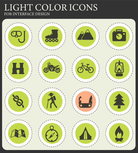 活动娱乐图标集图片下载