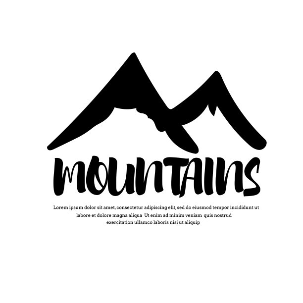 山轮廓集图片下载