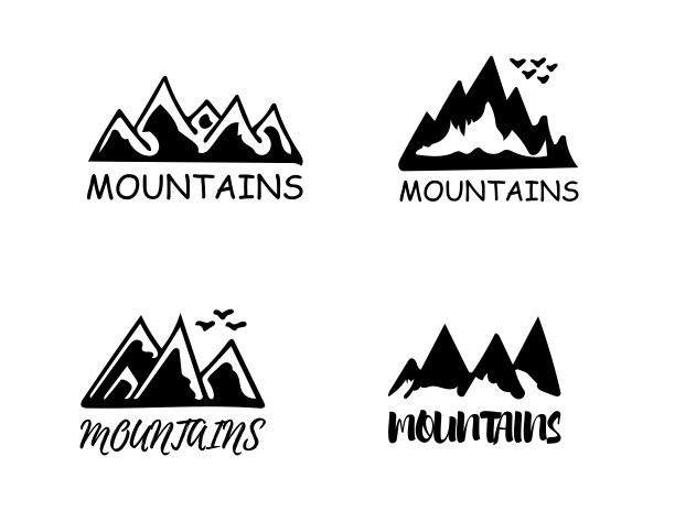 山轮廓集图片下载