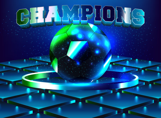 足球锦标赛现代体育海报矢量模板设计图片下载