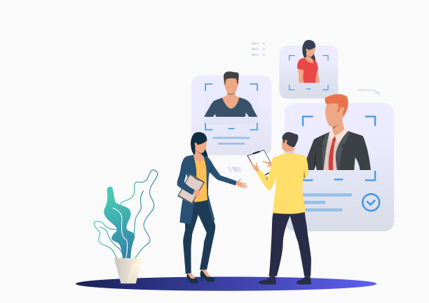 招聘专业人士研究候选人档案图片下载