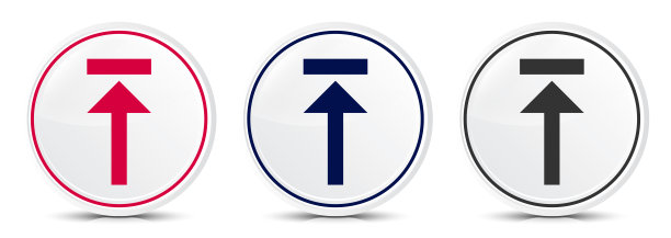 上传图标水晶平面圆形按钮设置插图设计图片下载