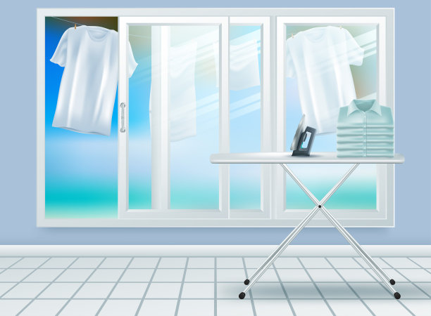 矢量背景与3d现实现代白钢洗衣机特写。背景。Wacher的设计模板。前视图，洗衣概念图片下载