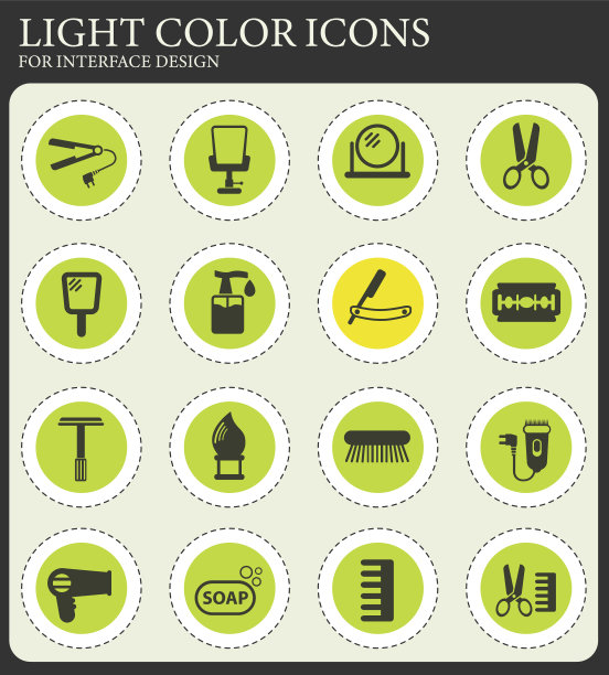 理发店图标设置图片下载