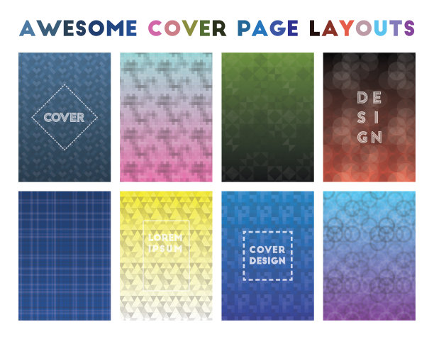 很棒的封面布局。图片下载