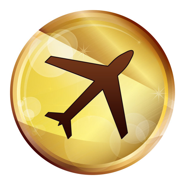 平面图标抽象棕色圆形按钮图片下载