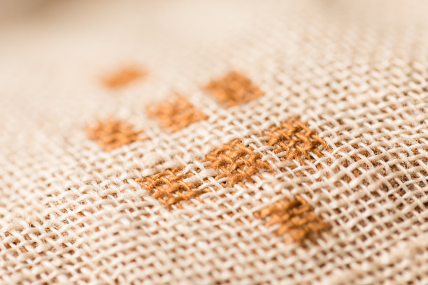 奶油色和棕色亚麻图片下载