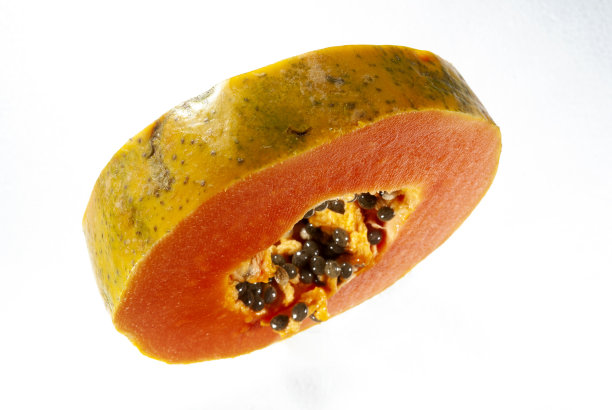 白底木瓜，热带水果危地马拉，中美洲，农业生产。图片下载