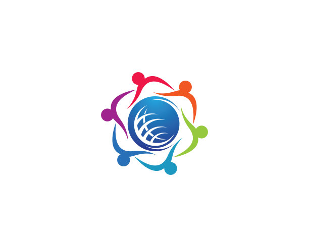 社区logo矢量图标图片下载