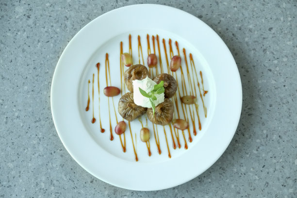 无花果甜点图片下载