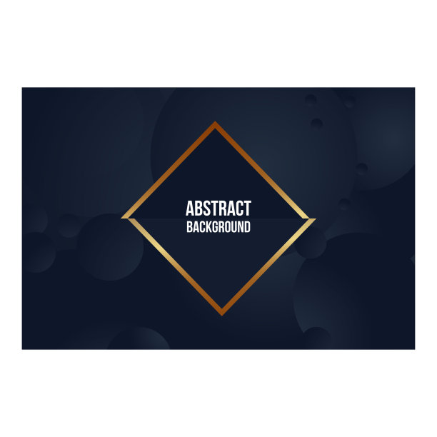 抽象背景，深蓝色，金色elegant_03图片下载